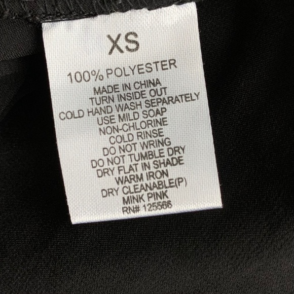 MINKPINK Satin High Waisted Tie Skirt - Picture 7 of 8